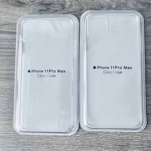 2 x clear case for Apple iPhone pro Max